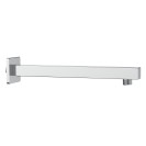 Braccio doccia quadrato con rosone lungo 30 cm Idrobric SAPBRA0043CR