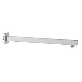 Braccio doccia quadrato lungo 40 cm con rosone Idrobric SAPBRA0044CR