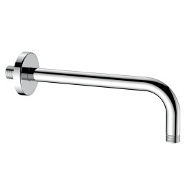 Braccio doccia a parete curvo 25 cm Idrobric SAPBRA0027CR