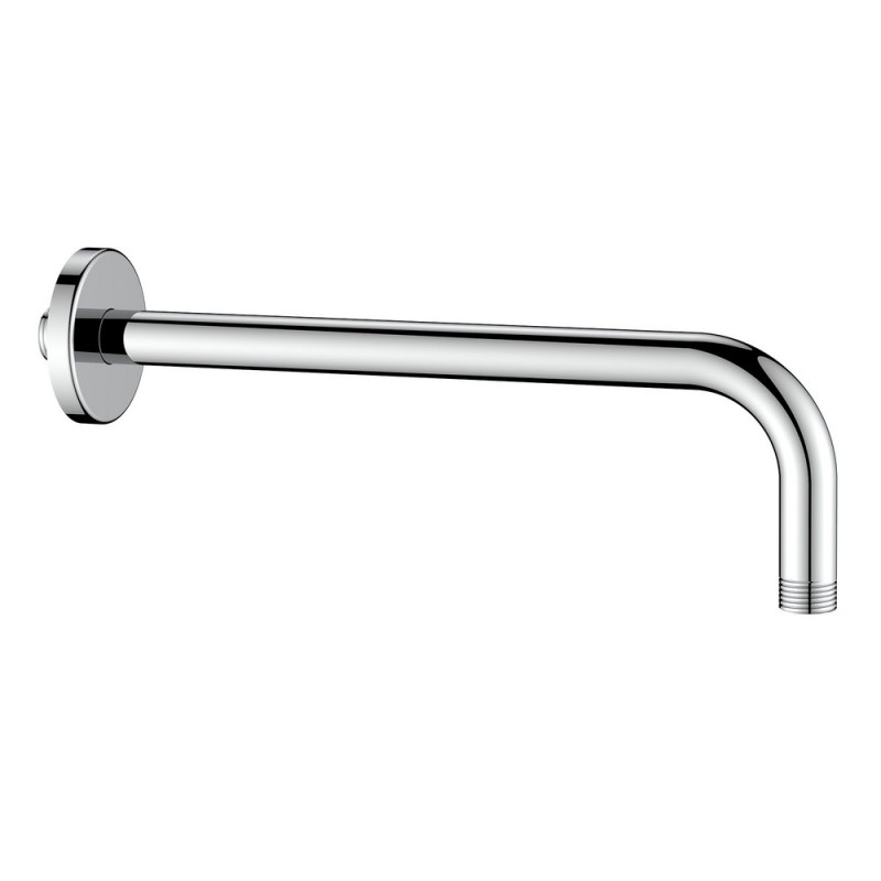 Braccio doccia a parete curvo 30 cm Idrobric SAPBRA0024CR