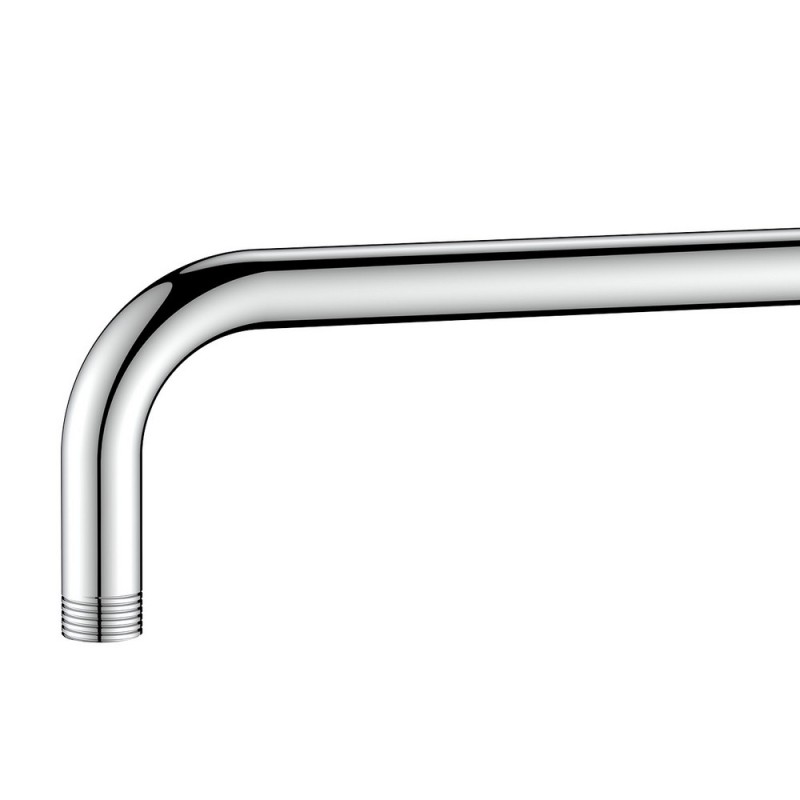 Braccio doccia a parete curvo 30 cm Idrobric SAPBRA0024CR