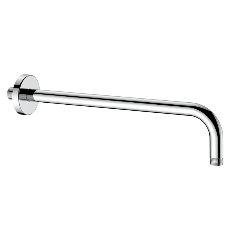Braccio doccia a parete curvo 35 cm Idrobric SAPBRA0038CR