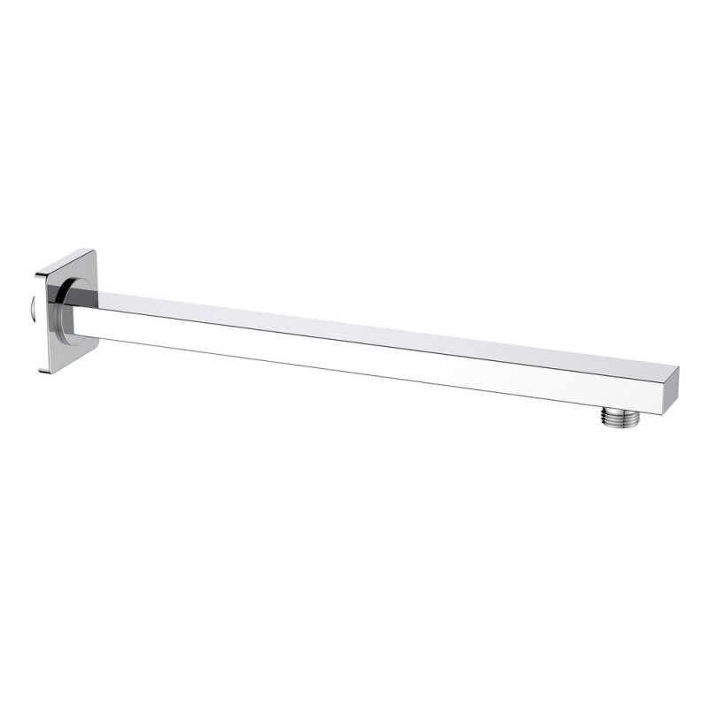 Braccio doccia a parete rettangolare 35 cm Idrobric SAPBRA0029CR