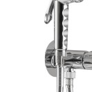 Set idroscopino con miscelatore acqua calda/fredda Idrobric SCADUP0080CR