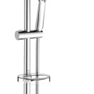 Saliscendi Mirto cromo asta con 2 supporti regolabili Idrobric SAPSAL0153CR