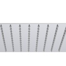 Soffione serie Giglio quadrato 30x30 cm Idrobric SAPSOF0106AC