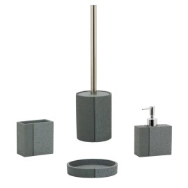 Set accessori appoggio serie Pietra Aquasanit setpietra