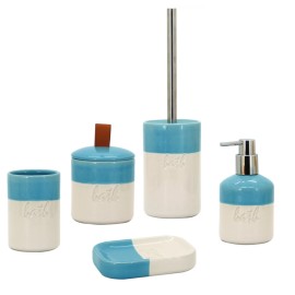 Set accessori serie Bath blu/bianco Aquasanit setbathblubi
