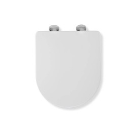 Sedile D-Shape soft close antibatterico fissaggio rapido Idrobric SCACER0879SE