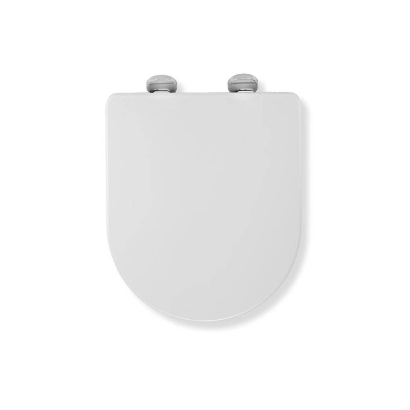 Sedile D-Shape soft close antibatterico fissaggio rapido Idrobric SCACER0879SE Sedile D-Shape soft close antibatterico fissaggio rapido Idrobric SCACER0879SE