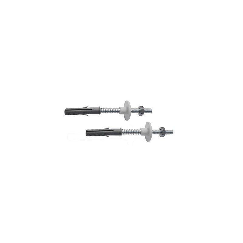 2 pz fissaggi per lavabo con dado in acciaio  214-F102-1012