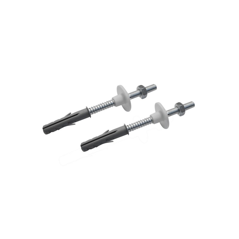 2 pz fissaggi per lavabo con dado in acciaio  214-F102-1012