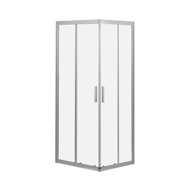 Box doccia ad incastro serie Bergamo 90 x 70 cm cristallo 6 mm Idrobric SCACER0585CR