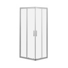 Box doccia ad incastro serie Bergamo 90 x 70 cm cristallo 6 mm Idrobric SCACER0585CR