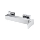 Miscelatore esterno doccia finitura cromata, serie zoe Idrobric SCARUB0898CR