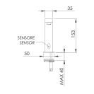 Sensor - miscelatore elettronico a sensore Remer SE17