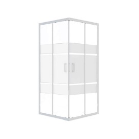 Box Doccia Quadrato Serigrafato 68-80/68-80x190h 6mm Cromato - Imperia Idrobric IC02.1005.02