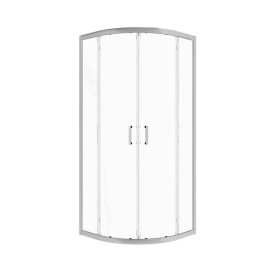 Box Doccia Semicircolare 78-80x78-80x190h 6mm Cromato - Imperia Idrobric IC02.1004.01