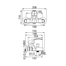 Miscelatore vasca cromato Adam Idrobric IC04.1262.01