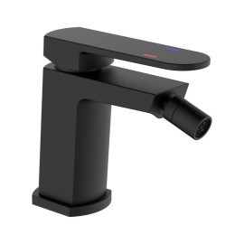 Miscelatore Bidet Serie Rover Nero con Piletta Click Clack Idrobric IC04.1207.02