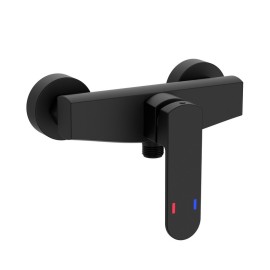 Miscelatore Esterno Doccia Serie Rover Nero Idrobric IC04.1209.02