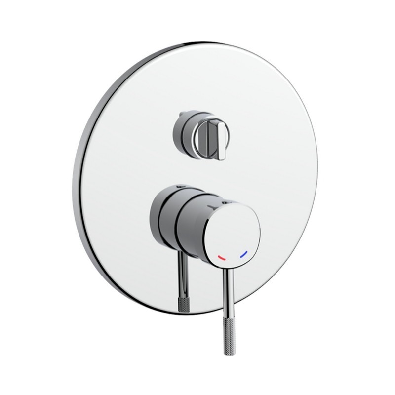 Miscelatore Incasso Doccia con Deviatore Serie Nobel Cromato Idrobric IC04.1193.01