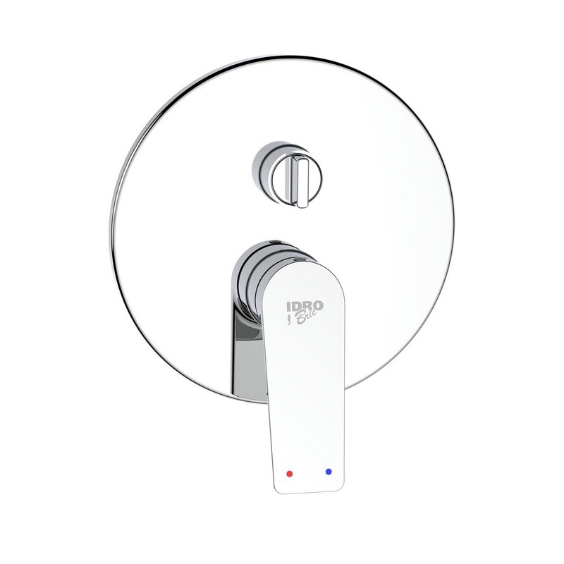 Miscelatore Incasso Doccia con Deviatore Serie Lando Cromato Idrobric IC04.1434.01