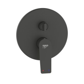 Miscelatore Incasso Doccia con Deviatore Serie Lando Gun Grey Idrobric IC04.1440.03