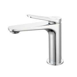 Miscelatore Lavabo Serie Mars con Piletta Click Clack Cromato Idrobric IC04.1468.01