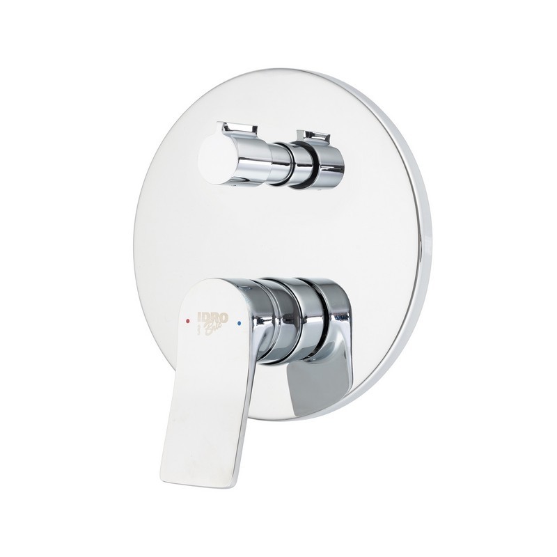 Miscelatore Incasso Doccia con Deviatore Serie Mars Cromato Idrobric IC04.1472.01