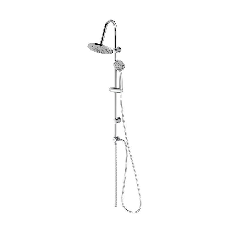 Colonna Doccia Milo con Soffione e Doccetta Tondi 3 Getti Idrobric IC03.0183.01