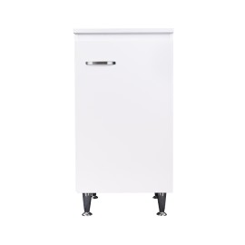 Base 45x50 anta bianca maniglia sinistra Negrari FB3006DSX