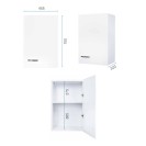 Pensile 45x32 bianco maniglia destra Negrari FH345DDX