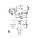 Miscelatore Vasca Serie Clara Senza Dotazione Cromato Idrobric IC04.0732.01