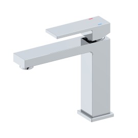 Miscelatore Lavabo Serie Rubik Cromato Idrobric IC04.0895.01