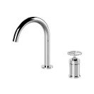 Miscelatore per lavabo a due fori senza scarico - serie Chrono Remer CH57 Miscelatore per lavabo a due fori senza scarico - serie Chrono Remer CH57
