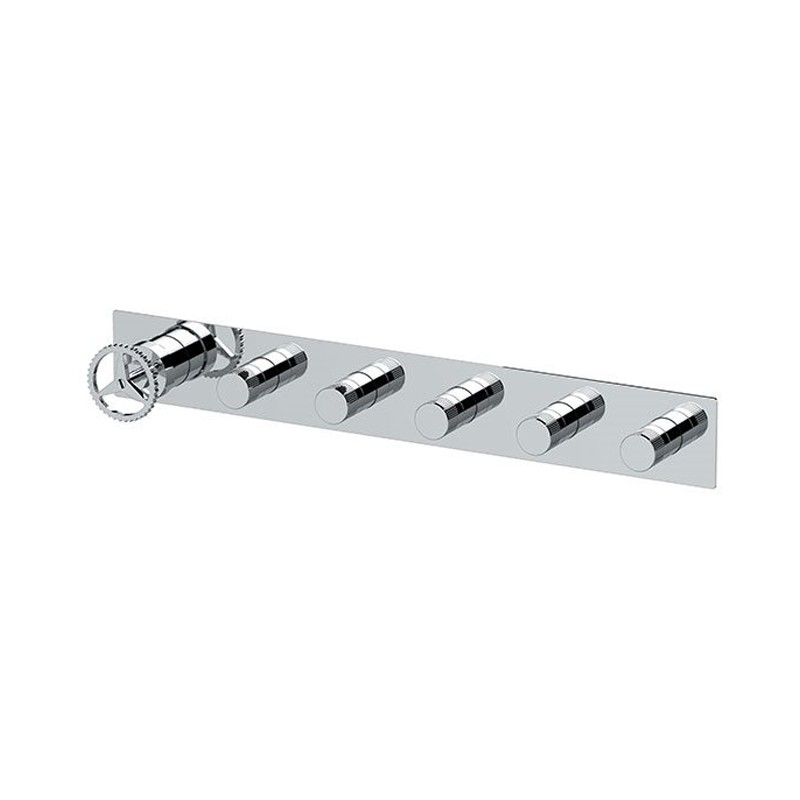 Miscelatore a incasso a 5 vie per vasca o doccia - serie Chrono Remer CH98D5WB