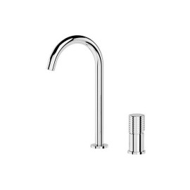 Miscelatore lavabo a due fori con bocca L senza scarico - serie Celebrity Remer CEC57L