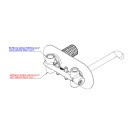 Miscelatore a incasso per lavabo bocca 19 cm - serie Celebrity Remer CEC15L