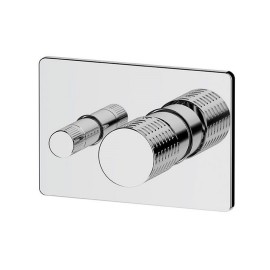 Miscelatore a incasso per vasca/doccia con deviatore a 2 vie con vitone ceramico montaggio orizzontale - serie Celebrity Reme...