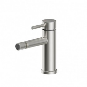Miscelatore Bidet Serie Delton in Acciaio con Piletta Click Clack Idrobric IC04.1140.03