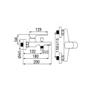Miscelatore Vasca Serie Rover Cromato Idrobric IC04.0887.01
