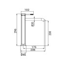 Miscelatore Lavabo Alto Serie Nobel Cromato Senza Piletta Idrobric IC04.1137.01