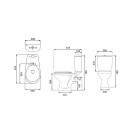 Cassetta per Vaso Monoblocco Serie Alda Idrobric IC01.0732.04
