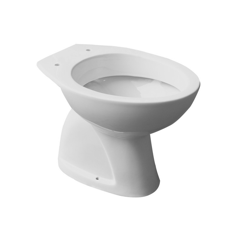 Vaso Scarico Pavimento Serie Volga Bianco Idrobric IC01.0328.07