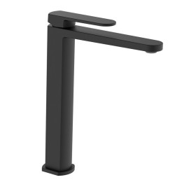 Miscelatore lavabo alto nero opaco senza piletta - serie Venere Aquasanit IC04.1367.29