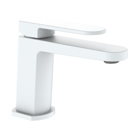 Miscelatore lavabo bianco con piletta click clack - serie Venere Aquasanit IC04.1372.29