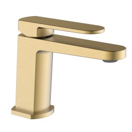Miscelatore lavabo oro opaco con piletta click clack - serie Venere Aquasanit IC04.1387.29