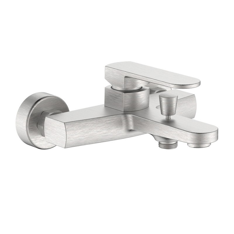 Miscelatore esterno vasca acciaio spazzolato - serie Venere Aquasanit IC04.1406.29
