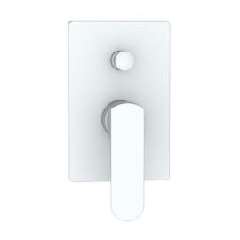 Miscelatore incasso doccia con deviatore bianco - serie Venere Aquasanit IC04.1376.29